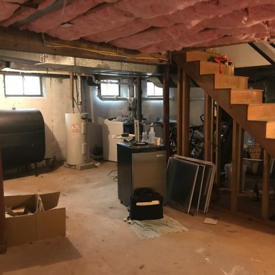 new basement remodel