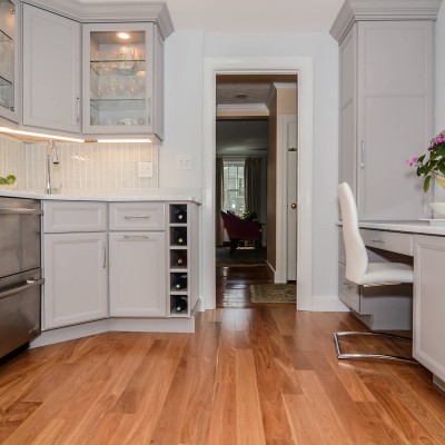 Full kitchen remodel in Wellesley