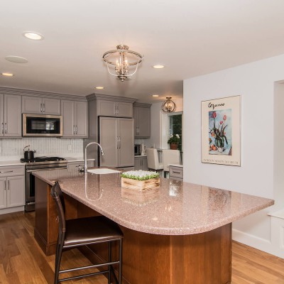 New Kitchen Remodeling with island