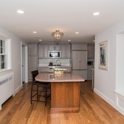 Full kitchen remodel with island