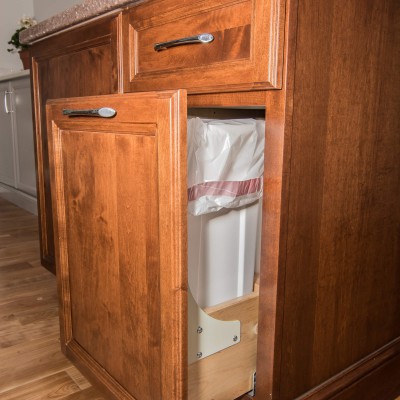 beautiful cabinet work in remodel