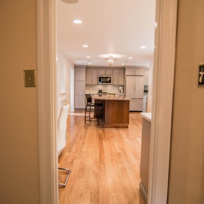 doorframe in house remodel