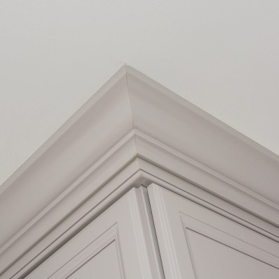 cabinet trim in full kitchen remodel