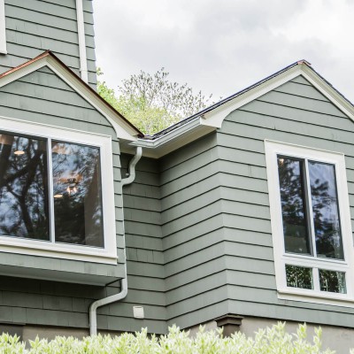 Detailed exterior in kitchen renovation
