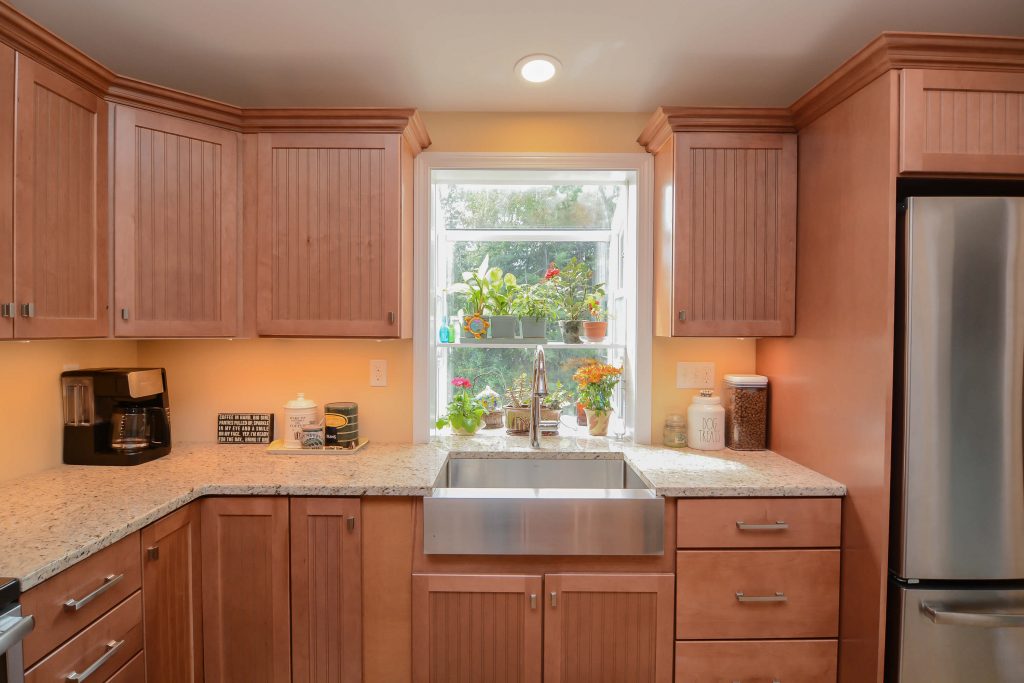 Kitchen Remodeling with Garden View